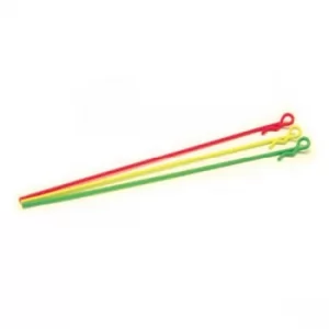 Image of Fastrax Small Flourescent Green Long Body Pin 1/10Th