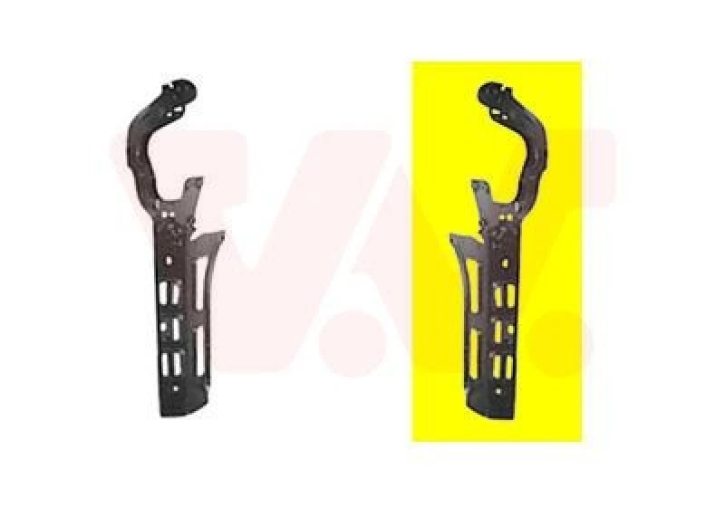 Image of VAN WEZEL Wheel arch liner VAN WEZEL 0156672
