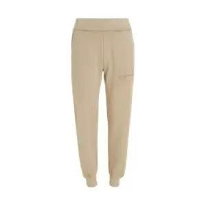 Image of Calvin Klein Jeans Mineral Dye Monologo Jog Pant - Beige