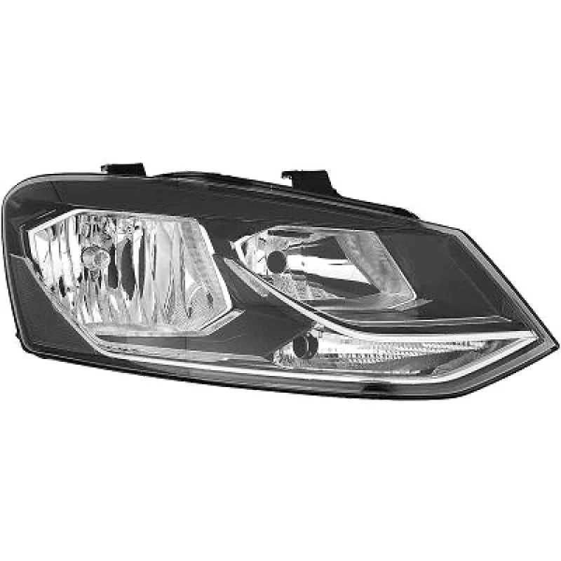Image of DIEDERICHS 2207982 Headlights H7/H7, with electric motor, Right, Halogen Headlight (259)