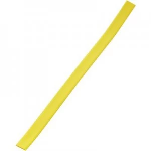Image of Heatshrink wo adhesive Yellow 12mm Shrinkage31 393740 Sold by the metre