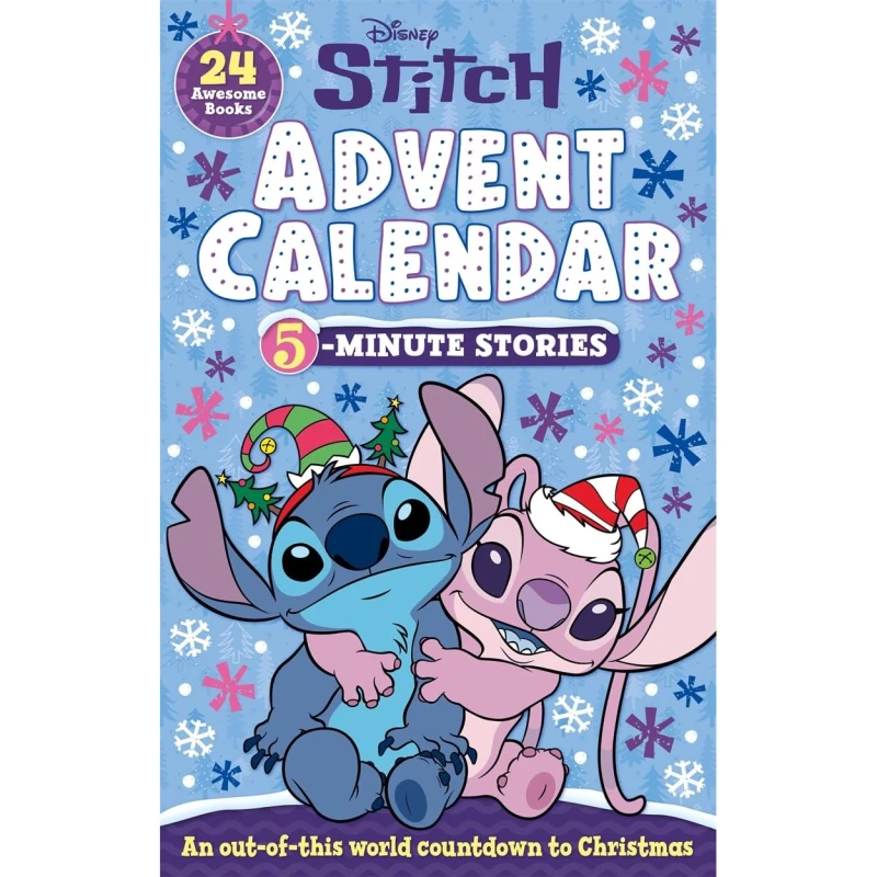 Image of Disney Stitch: Advent Calendar 5-Minute Stories by Walt Disney Walt Disney