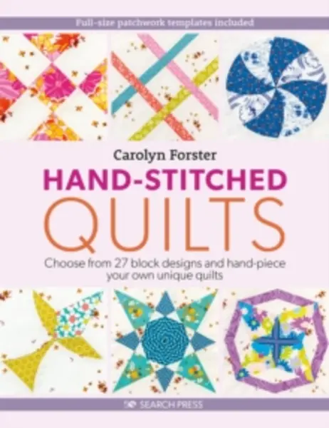 Image of hand stitched quilts choose from 27 block designs and hand piece your own u 9781782216711