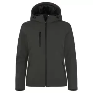 Image of Clique Womens/Ladies Padded Soft Shell Jacket (XXL) (Dark Grey)