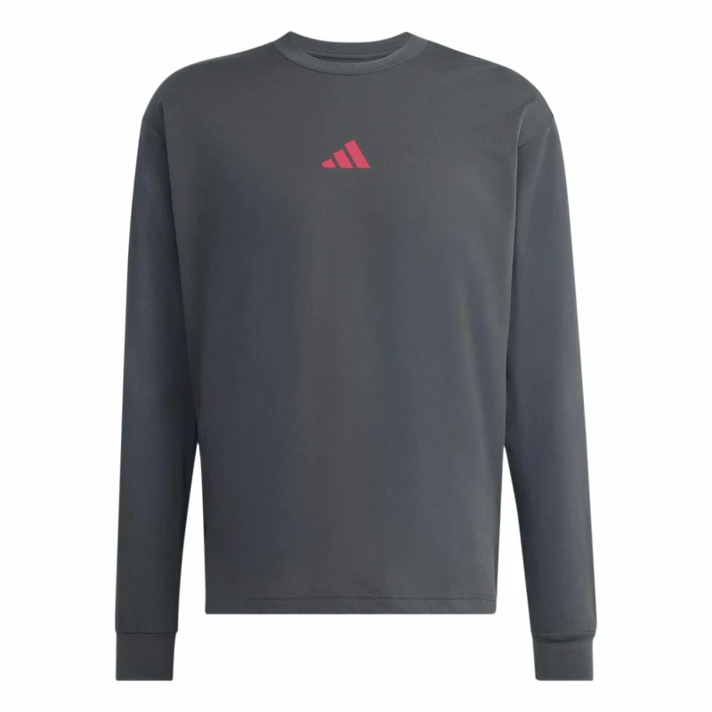 Image of Long Sleeve T-Shirt adidas State Of Mind Gris Unisex S