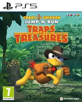 Image of Crazy Chicken Traps And Treasures PS5 Game