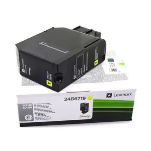 image of Lexmark 24B6719 Yellow Laser Toner Ink Cartridge