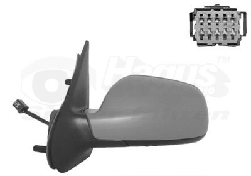 Image of VAN WEZEL Wing mirror VAN WEZEL 0956805