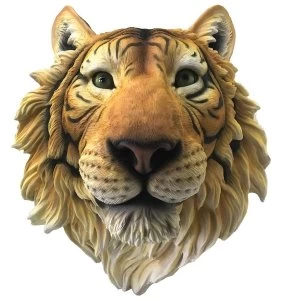 Image of Rajah Tiger Head Wall Plaque