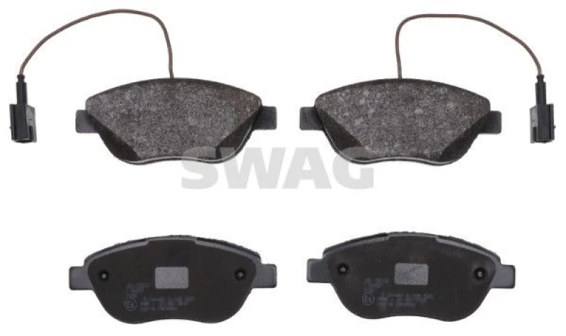 Image of Brake pad set SWAG 70 11 6057