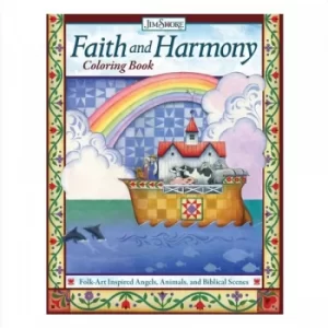 Image of Faith and Harmony Colouring Book by Jim Shore