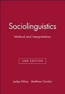 Image of sociolinguistics method and interpretation