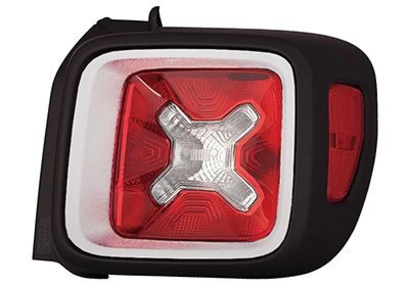 Image of VAN WEZEL 2126924 Rear light with bulb holder, Right Combination Rearlight (391)