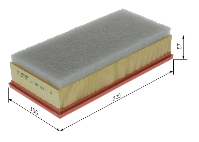 Image of Air filter Bosch F 026 400 100