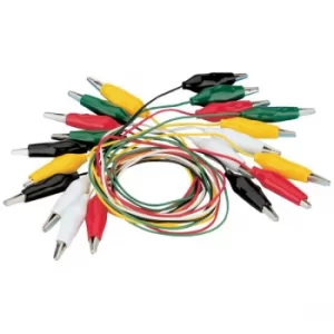 Image of Voltcraft Crocodile Leads x10 540mm/0,5