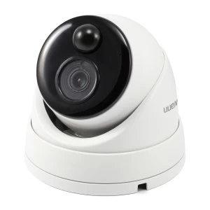 image of Swann Master Series 4K Ultra HD Heat & Motion Sensing IP Dome Camera - 1 Pack