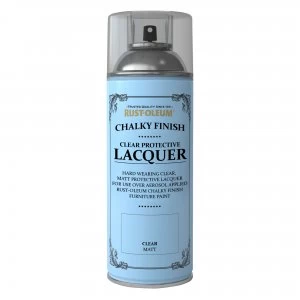 Image of Rust-Oleum Clear Furniture Lacquer Spray 400ml