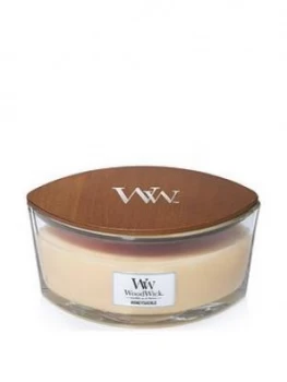 Image of Woodwick Ellipse Candle ; Honeysuckle