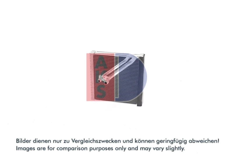 Image of AKS DASIS 042037N Evaporator without expansion valve Evaporator,air conditioning (471)