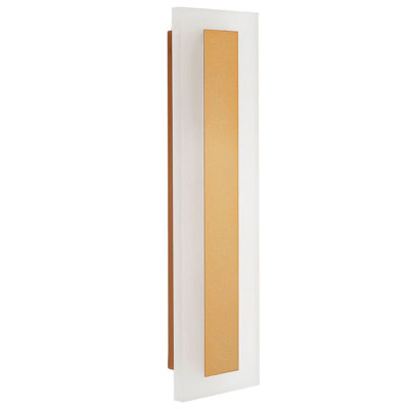 Image of Beliani Outdoor LED Wall Light Rosalie Gold