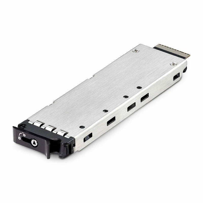 Image of StarTech.com StarTech.com TR-M2-REMOVABLE-PCIE drive bay panel Storage drive tray Black, Silver TR-M2-REMOVABLE-PCIE