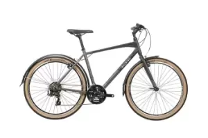 image of 2021 Raleigh Strada Crossbar Hybrid Bike Black and Grey