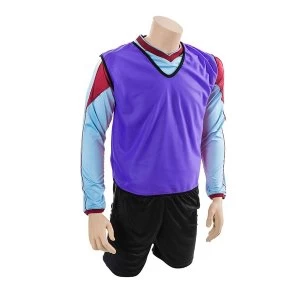 image of Mesh Training Bib Adult - Purple