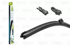 Image of VALEO Wiper blade 578510 Windscreen wiper,Window wiper MERCEDES-BENZ,BMW,OPEL,A-Klasse (W169),B-Klasse (W245),VANEO (414),CITAN Kasten (415)