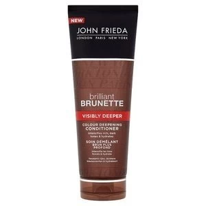 image of John Frieda Brilliant Brunette Visibly Deeper Cond 250ml