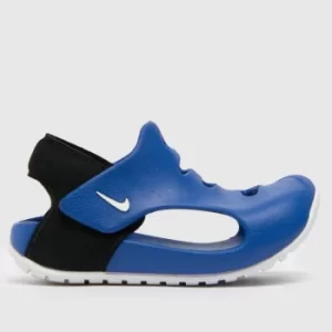 image of Nike Blue Sunray Protect 3 Boys Toddler Sandals