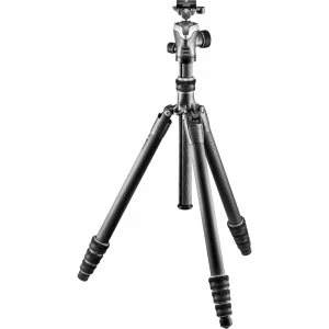 image of Gitzo GK2545T 82QD Series 2 Traveler Carbon Fiber Tripod with Center Ball Head