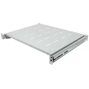 Image of Intellinet 19" Sliding Shelf 1U For 600 to 800mm Depth Cabinets & Racks shelf depth 350mm Grey