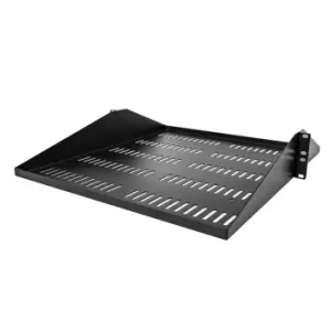 Image of StarTech.com 2U Server Rack Shelf, Center Mounted Universal Vented...