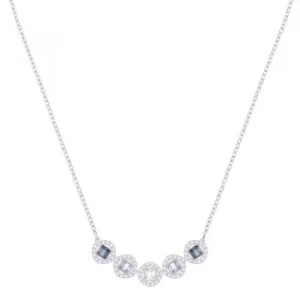 Image of Ladies Swarovski Silver Plated Angelic Necklace