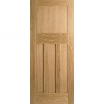 image of 30's Style - Oak Internal Fire Door - 1981 x 686 x 44mm