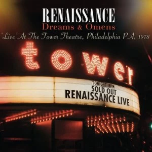 Image of Dreams & Omens Live at the Tower Theatre Philadelphia PA 1978 by Renaissance CD Album