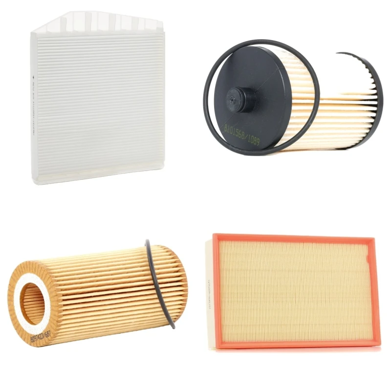 Image of RIDEX 4055F25700 Filter Set with gasket/seal Filter Set (4055)