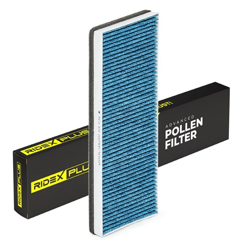 Image of RIDEX PLUS 424I0599P Pollen filter with antibacterial action Filter,interior air (424)