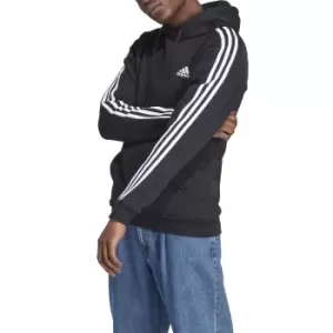 Image of Essentials 3-Stripes Hoodie in Cotton Mix