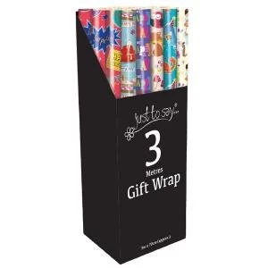 image of Tallon Assorted Gift Wrap Pack of 36 147172