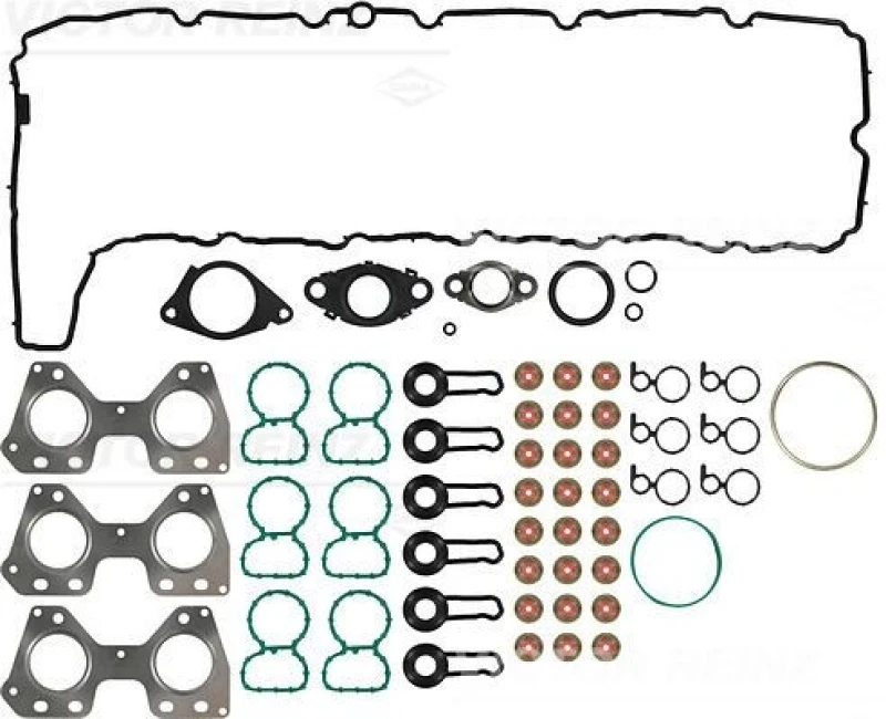 Image of REINZ 02-10207-01 Gasket Set, cylinder head with valve cover gasket Gasket Set,cylinder head (319)
