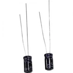 image of Subminiature electrolytic capacitor Radial lead 1.5mm 1 uF