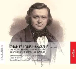 image of Charles Louis Hanssens The Playful Lightness of the Clarinet by Charles Louis Hanssens CD Album