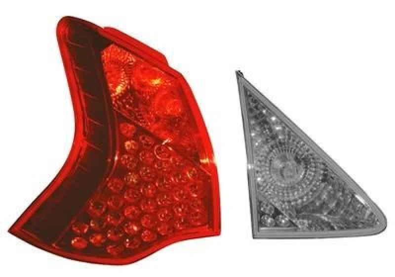 Image of VAN WEZEL 4076921 Rear light Outer section, with bulb holder, Left Combination Rearlight (391)