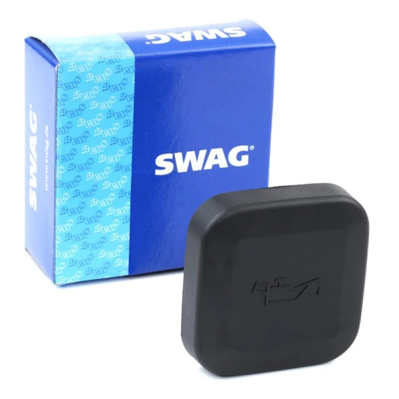Image of SWAG 20 22 0001 Cap, oil filler with gasket/seal Cap,oil filler (597)