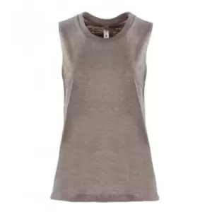 Image of Next Level Womens/Ladies Festival Sleeveless Tank Top (M) (Ash)