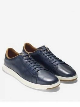 Image of Cole Haan Lace Up Trainer, Blue, Size 10, Men