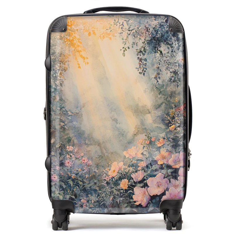 Image of Designer Luggage Ava Sterling: 00002 Suitcase Size: Medium Multicolor Unisex Medium