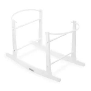 Image of Clair de Lune Standard Rocking Moses Basket Stand - White