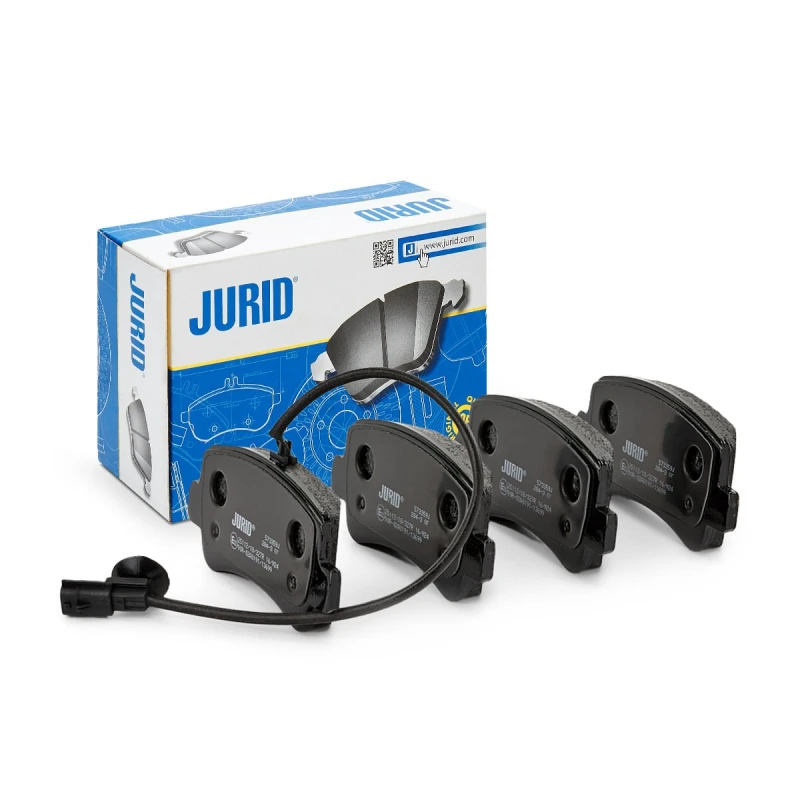 Image of JURID 573359J Brake pad set incl. wear warning contact Brake Pad Set,disc brake (402)